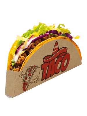 Ecen Plast Karton Taco Tutucu Stand 150 Adet