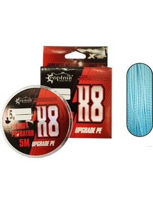Captain Hook Line 8x Upgrade Pe Bloody Predator Assist Ipi 5mt Mavi
