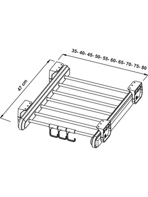 Asax Ozel Pantolonluk 70 cm