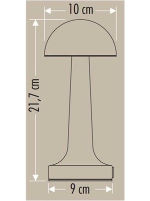 Cata Masa Lambası CT-8430 Tek Anahtarla 3 Renk