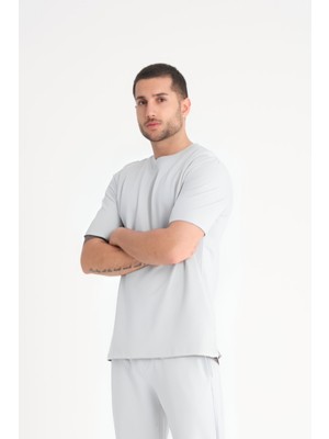 Yakamel Erkek Oversize  T-Shirt