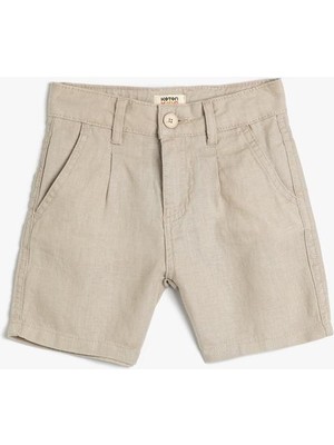 Koton Pamuk Keten Shorts