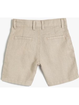 Koton Pamuk Keten Shorts