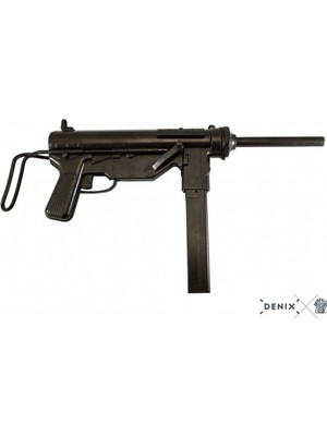 Denix Koleksiyon Grubu-M3 Submachıne Gun Cal. .45 "grease Gun" Usa 1942 (WWII)-JDNX1313