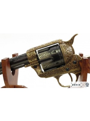 Denix Koleksiyon Grubu-Cal.45 Peacemaker Revolver 4,75", Usa 1873-JDNXM-1280-L