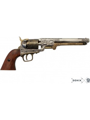 Denix Koleksiyon Grubu-Amerıcan Cıvıl War Navy Revolver, Usa 1851-JDNX1040-L