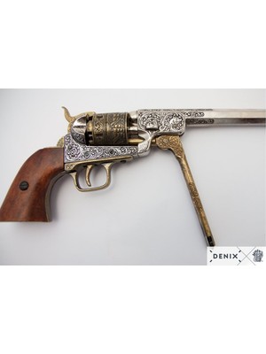 Denix Koleksiyon Grubu-Amerıcan Cıvıl War Navy Revolver, Usa 1851-JDNX1040-L