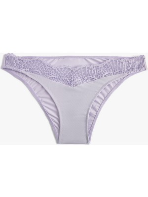 Koton Brief Külot Dantelli Normal Bel