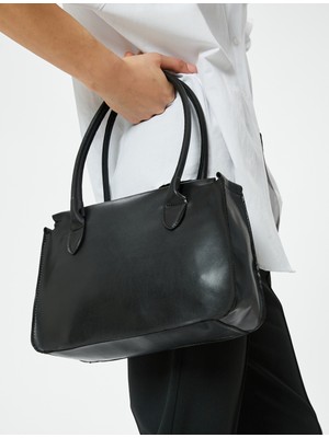 Koton Tote Çanta Suni Deri Saplı