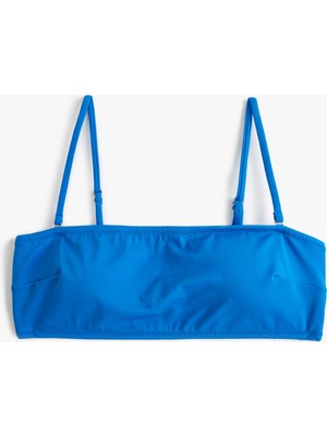 Koton Straplez Bikini Üstü Çıkarılabilir Askılı Kaplı