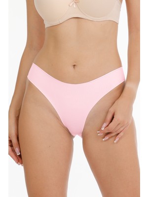 Parlingerie  Lazer Kesim Külot 3lü Set Pembe