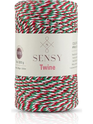 Sensy Premium 200 Metre 200 G Paket Ip Hediye Paketleme Ipi Marteniçka Ipi Twine Baker