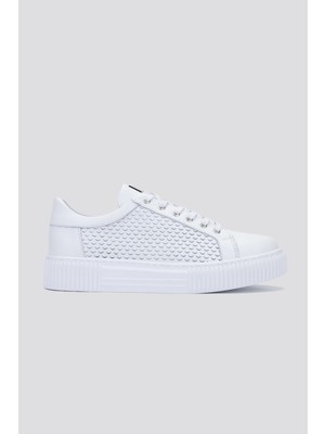 Valmenti Agatheerkek Beyaz  Deri Sneakers & Spor Ayakkabı 352 20440 Erk Ayk Y24