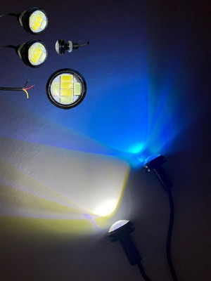 EKT Ayna Altı LED Çift Renk Buz Mavi-Beyaz