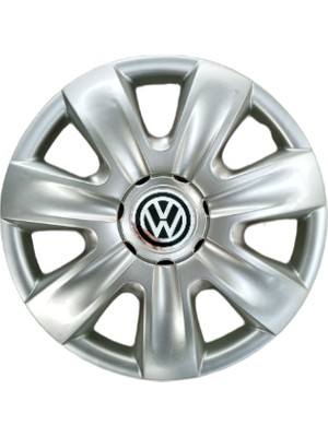 Ak Jant Ak Volkswagen Polo Jant Kapağı 14 Inç Gümüş Renk Kırılmaz Malzeme ile Dayanıklı