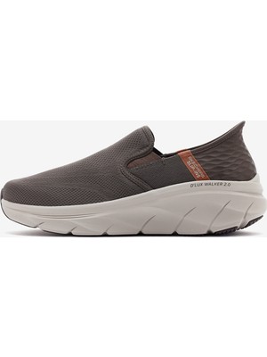 Skechers D'lux Walker 2.0  -  Reeler Erkek Kahverengi Spor Ayakkabı 232463 Brn
