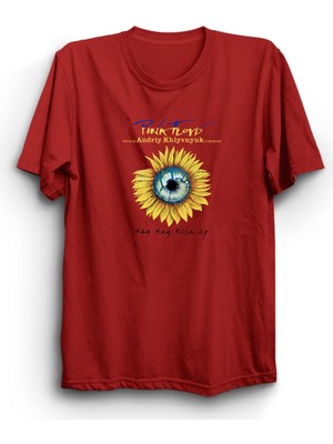 The Fame Pink Floyd, Hey Hey Rise Up, Sunflower, Rock Metal Müzik Grubu Tişörtü