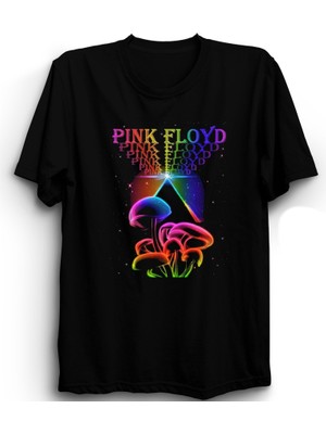 The Fame Pink Floyd, Mushrooms, Rock Metal Müzik Grubu Tişörtü