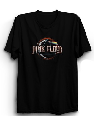 The Fame Pink Floyd, Vintage Logo, Rock Metal Müzik Grubu Tişörtü