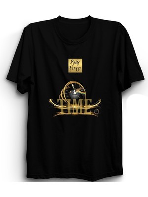 The Fame Pink Floyd, Time, Gold, Rock Metal Müzik Grubu Tişörtü