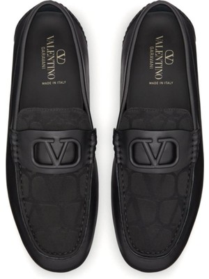 Valentino Garavani Toile Iconographe Vlogo Signature Loafers