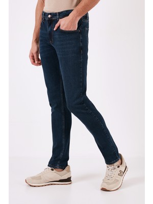 Buratti Pamuklu Yüksek Bel Slim Fit Boru Paça Jeans Erkek Kot Pantolon 3300J65TOKYO