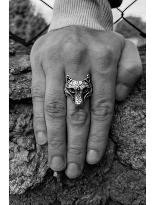 CAPO By Aytaç Yamaç Yoga Meditasyon Boho Mandala Tilki Ayarlanabilir Gümüş Kaplama Yüzük