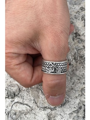 CAPO By Aytaç Yamaç Ayarlanabilir Chopper Lastik Figürlü Yüzük