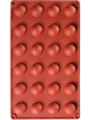 Depposite Silikon Kalıp 24'lü Yarım Küre Ağız Çapı: 2.8 cm