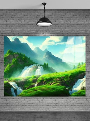 Meta Cam Doğa ve Manzara Cam Tablo