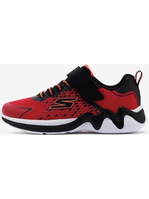 Skechers Wave Tek Büyük Erkek Çocuk Kırmızı Spor Ayakkabı 403992L Rdbk