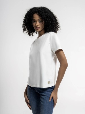 Loft Kadın T-Shirt Beyaz LF2036285
