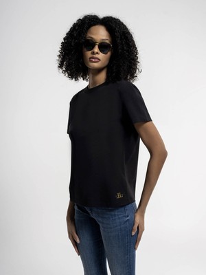 Loft Kadın T-Shirt Siyah LF2036285