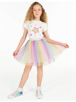 Civil Baby Civil Girls Kız Çocuk Etek 4-9 Yaş Pembe