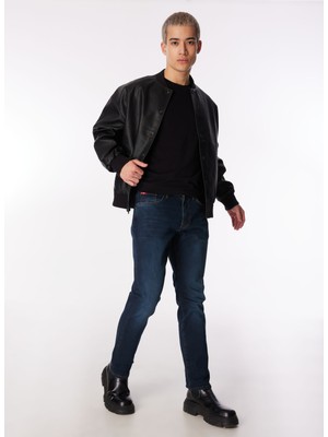 Lee Cooper Harry Normal Bel Normal Kesim Düz Paça Mavi Erkek Jean Pantolon