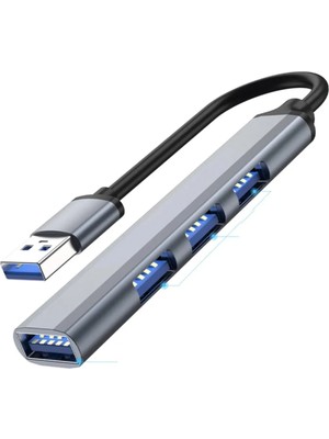 Eco Center USB Hub Çoğaltıcı Adaptör 4in1 4 Port Girişli 2.0-3.0 Hız Pc Bilgisayar USB Çoklayıcı