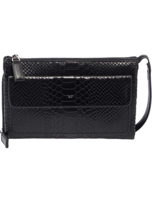 Tergan Siyah Deri Portföy Çantası - S1PC00021138-Z32 Ergonomik Tasarım ile Şık Görünüm Sunar