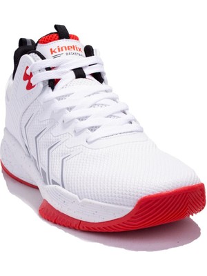 Kinetix Harger Hi Tx Beyaz Kırmızı Ortopedik Günlük Erkek Spor Ayakkabı