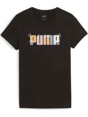 Puma 67991601 Ess+ Graphic Kadın Tişört