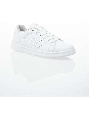 Pierre Cardin PCS-10144 Unisex Sneaker Ayakkabı  - Beyaz - 37
