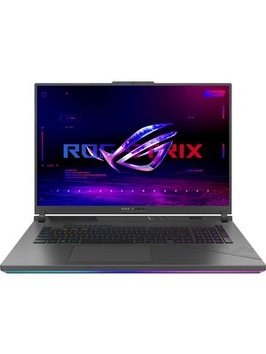 Asus Rog Strıx G18 G814JIR-N6061 Intel I9-14900HX 32GB Ddr5 1tb Pcıe Ssd 8gb RTX4070 18" Wqxga 240Hz Freedos