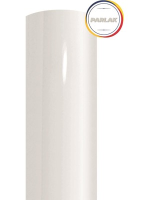 Parlak Beyaz Kendinden Yapışkanlı Kaplama Folyosu 61 CM X 8 MT