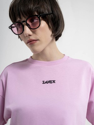 Loft Kadın T-Shirt Pembe LF2035119