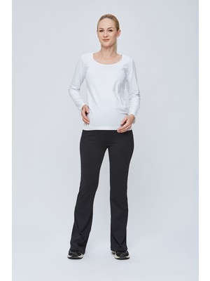 Motherway Fitilli Flare Paça Pantolon