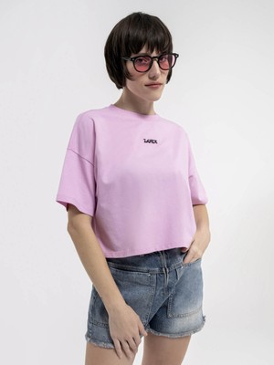 Loft Long Crop Kadın Tshirt K.kol