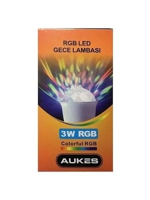 Aukes Rgb Disko Lambası