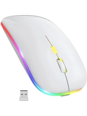 Ulu Bilgisayar Wireless Mouse 1200 DPI Bluetooth Kablosuz Fare Ev - Ofis Kullanımı İçin 4 Tuşlu