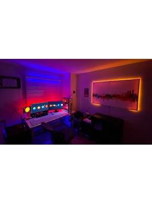 Voxify Led Lambader Oda Aydınlatma Sistemi Full Rgb Çok Özellik Full Renk Led Rbg Lambader