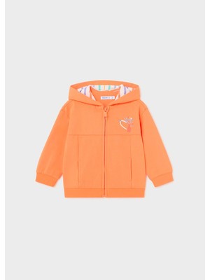 Mayoral Erkek Bebek Fermuarlı Sweatshirt - Mayoral - Turuncu - 18-Ay