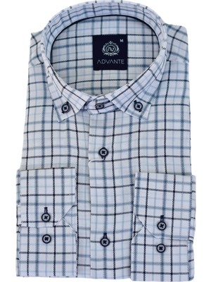 Advante Erkek Klasik Uzun Kol Ekose Gömlek  BGL-ST03505